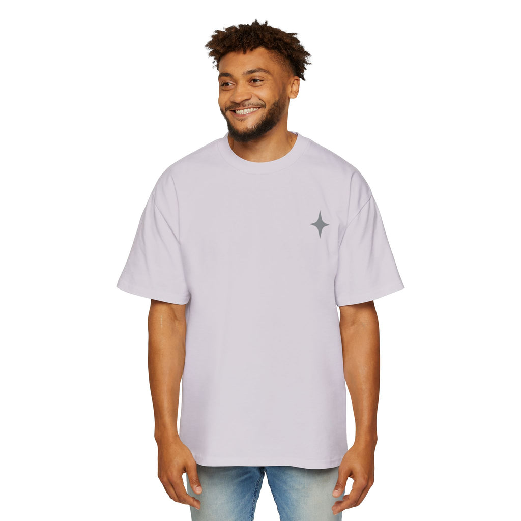 Hand-Drawn Moth Oversized Tee | Minimalist Nature Graphic Shirt