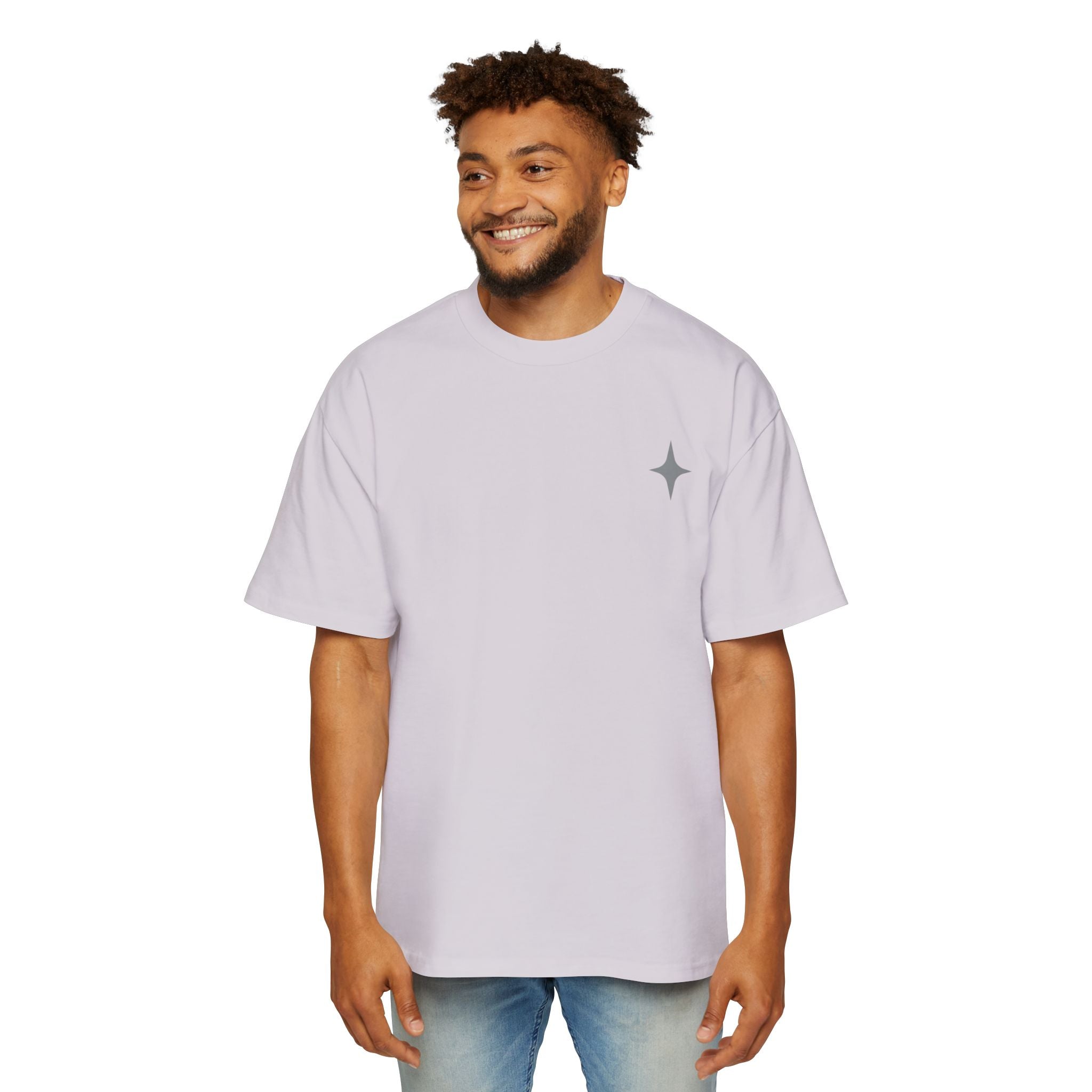 Hand-Drawn Moth Oversized Tee | Minimalist Nature Graphic Shirt