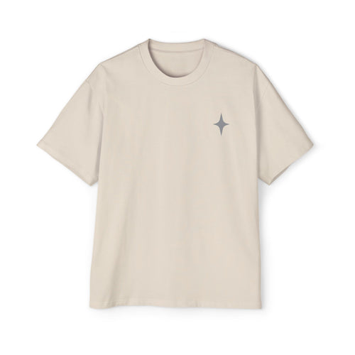 Hand-Drawn Moth Oversized Tee | Minimalist Nature Graphic Shirt